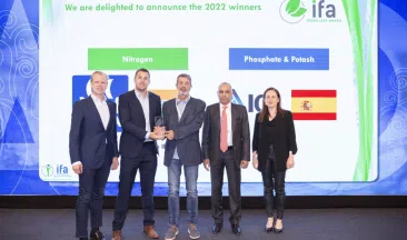 איגוד הדשנים הבינלאומי מעניק ל-ICL איבריה את פרס Green Leaf לשנת 2022 